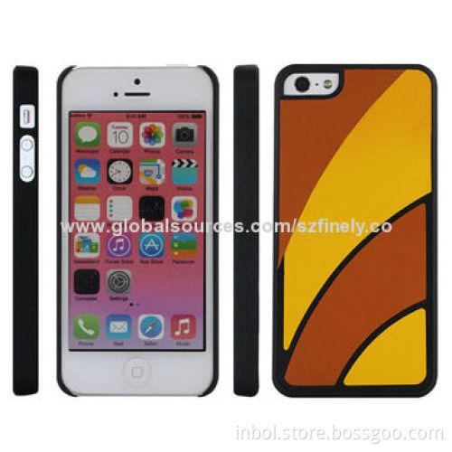 PC Cases for iPhone 5/5S, PU Leather Stick, Hit Colors Available, Unique Design